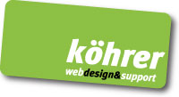 Logo von Khrer webdesign und support, unserem Programmierer und Webdesigner. Webdesign in Obersterreich, Niedersterreich und Wien.